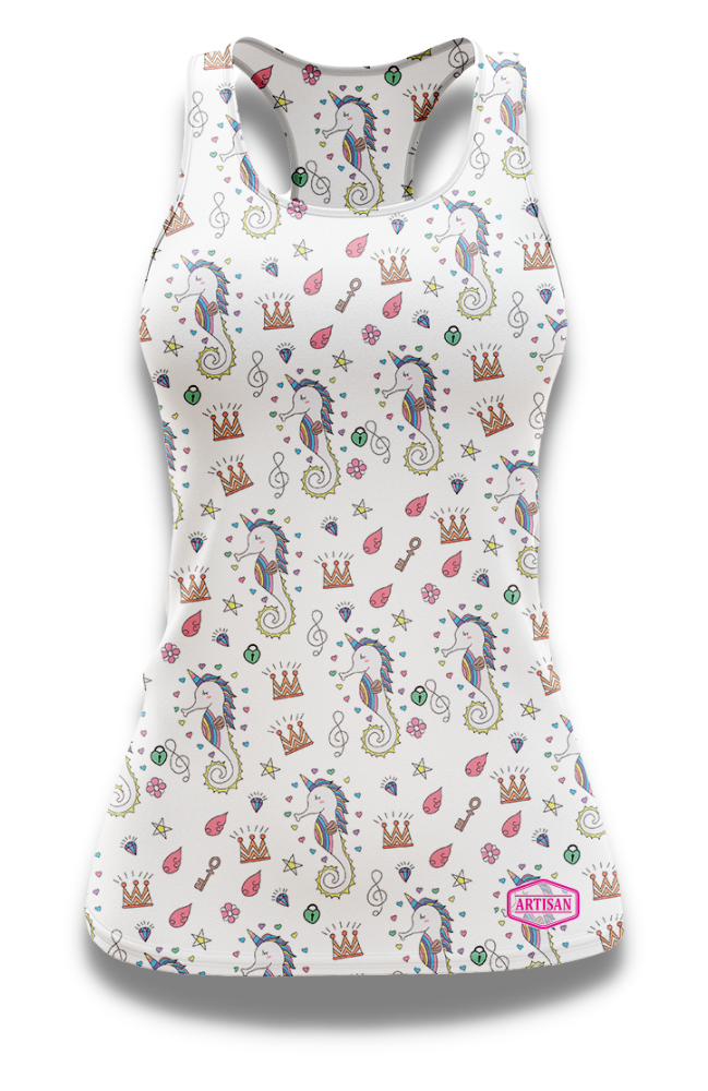 Ladies Vest Seahorse